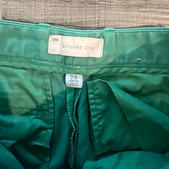 Green tailored crop - Picture 4 of 6